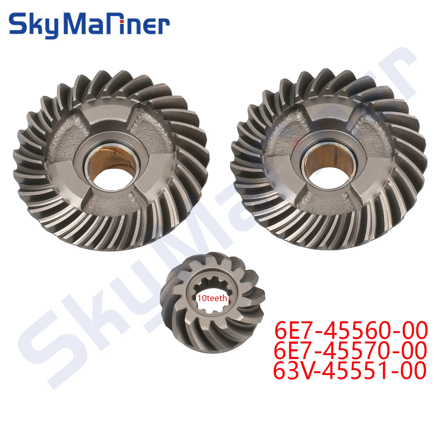 Редуктор для лодочного мотора Hidea 2-тактный 15HP 15F 6E7-45560-01 63V-45551-00 6E7-45571-00 | Автомобили