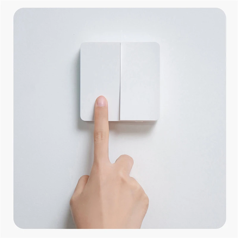 

[New Arrival] Mijia Smart Switch Wall Switch Single/Double Open Dual Control Switch 2 Modes Switch Over Intelligent Lamp Lights