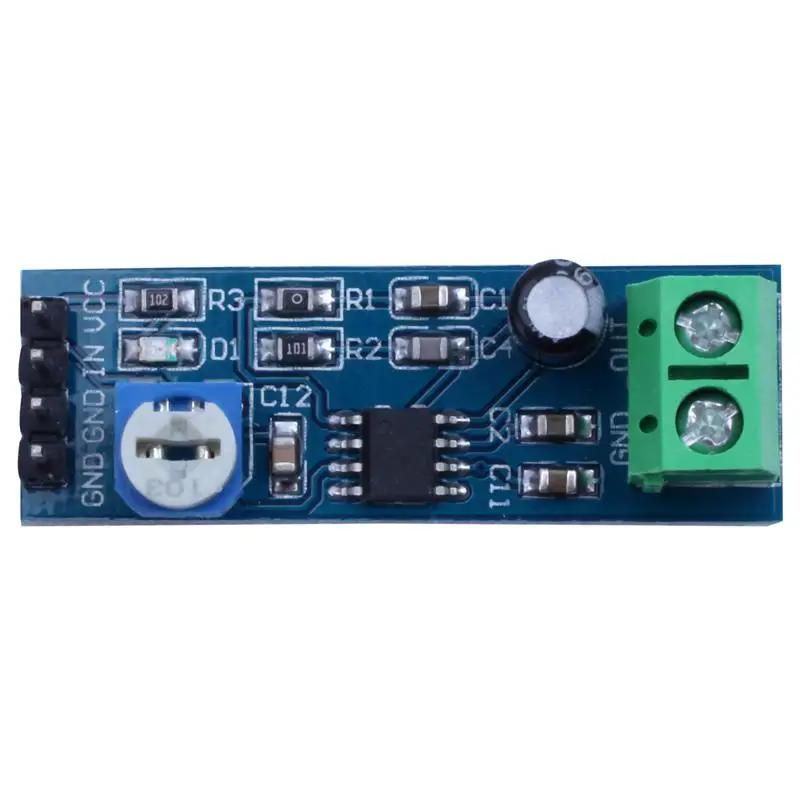 Лидер продаж 5 шт. 200 увеличение времени 5V 12V LM386 без усилителя модуль для Arduino