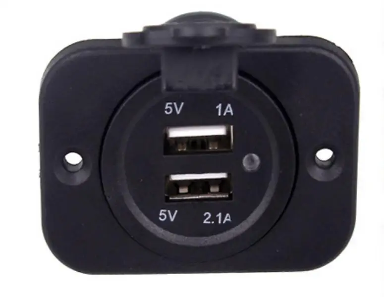 50 комплектов Новое поступление двойной USB автомобильный прикуриватель Разветвитель 12 в зарядное устройство выход адаптера питания запчасти авто