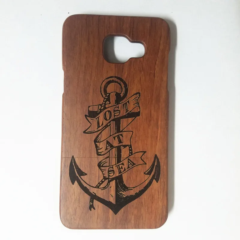Lost At Sea Чехол для телефона из натурального дерева для samsung A3 чехол s Деревянный корпус для телефона задняя крышка для samsung A5/A3 Fundas Coque - Цвет: Lost At Sea