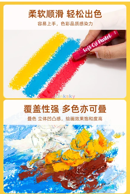 Mungyo Soft Pastels 24 or 32 or 48 or 64 color Square Type Pastel Art  Drawing - Price history & Review, AliExpress Seller - Ilyfing Store