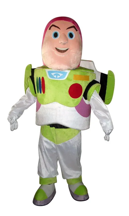 Горячая Распродажа классическая версия Buzz Lightyear Кукла талисман костюм для взрослых на Хеллоуин День Рождения мультфильм одежда костюмы для косплея