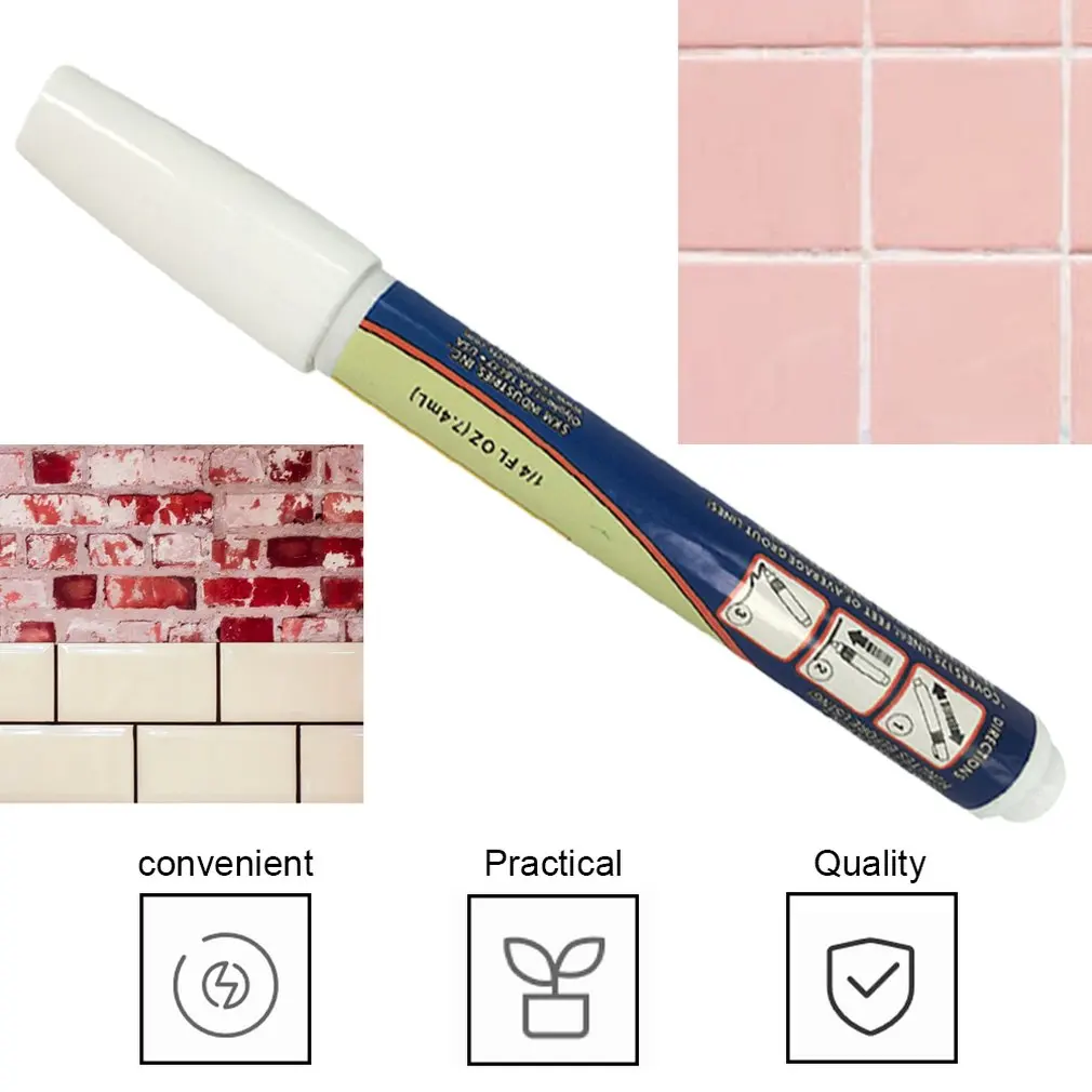 Lightweight Repair Tile Marker Durable Grout Pen For Seams Tile Universal Home Ceramic Bathroom Accessories
