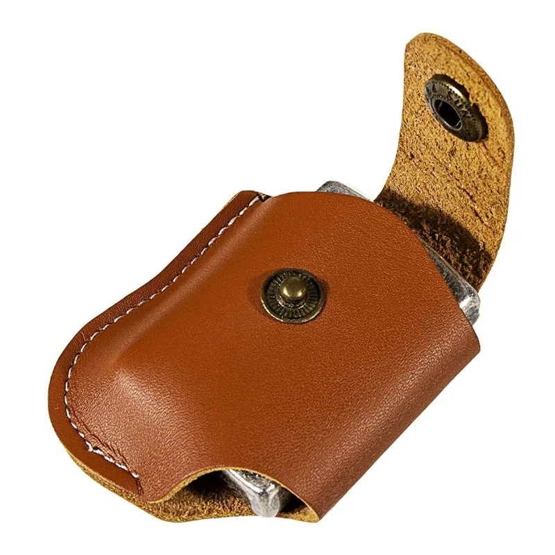 Portasigarette Portatile Di Alta Qualità Senza Custodia Modello Accendini A Olio Di Cherosene Fatti A Mano Marsupio Per Accendini Zippo