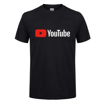 

2020 NEW summer fashion Youtube Logo t-shirts printed couple men women t shirts casual tee shirt short sleeve t-shirt tops