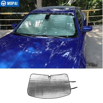 

MOPAI Sun Visors for Charger Car Front Windshield Anti UV Window Sun Sunshade Cover for Dodge Charger 2015+ Accessories
