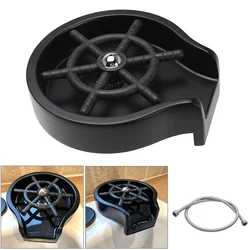 Black Automatic Flushing Device Is Suitable For Bar Coffee Shop High Pressure Water Washing Cup Tool Sink Device Accessories