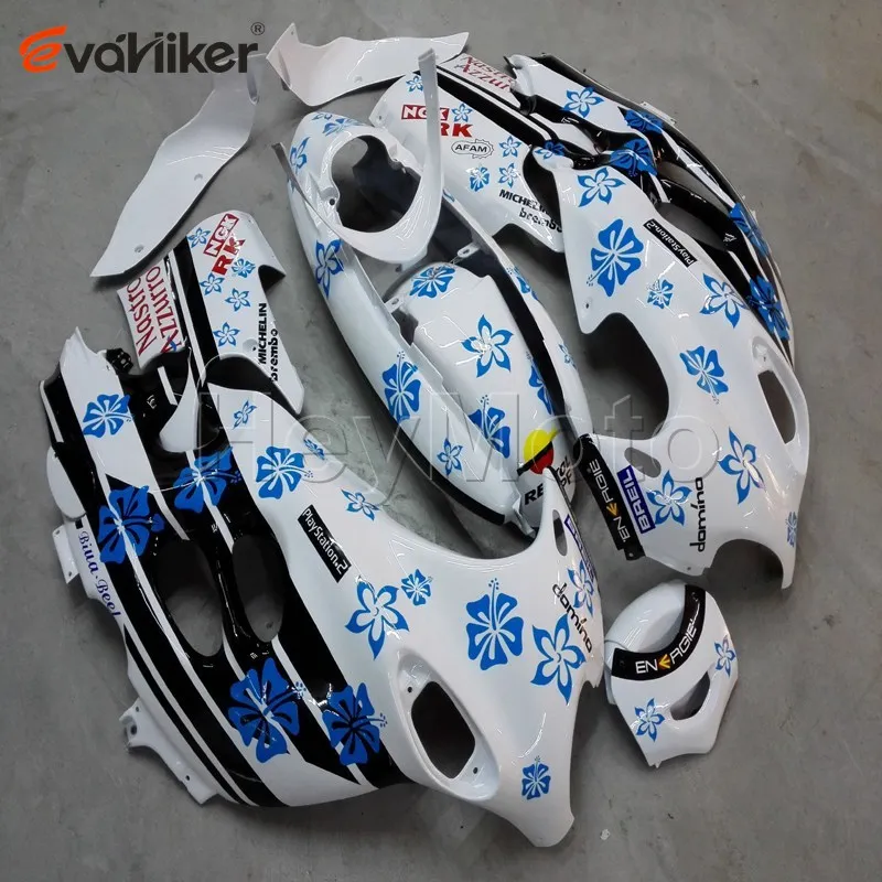 Пользовательские мотоцикла панель для GSX600F Катана 2003-2006 2004 2005 двигатель обтекатель пластик Комплект заказа+ ABS красные, синие H2 - Цвет: V
