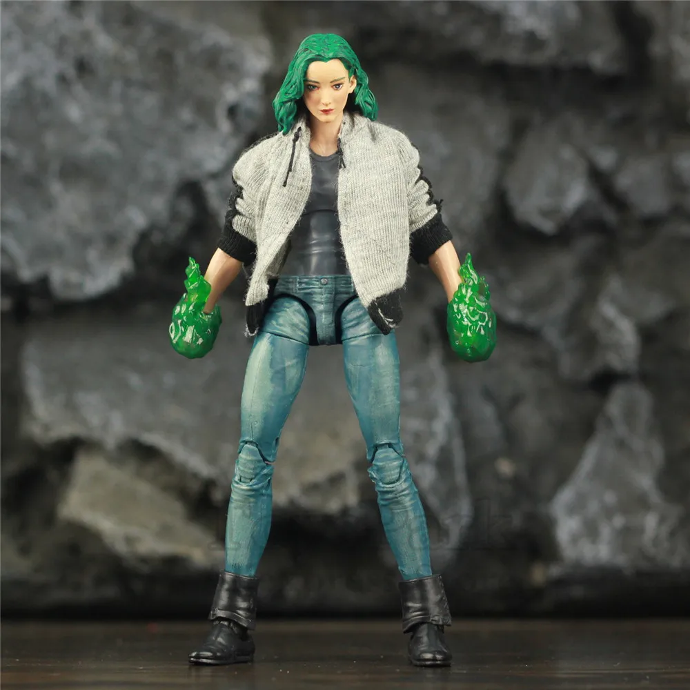 

Custom Marvel Legends TV The Gifted Polaris 6" Action Figure Lorna Dane Magneto Daughter Uncanny X-Men Collectible Toys Doll