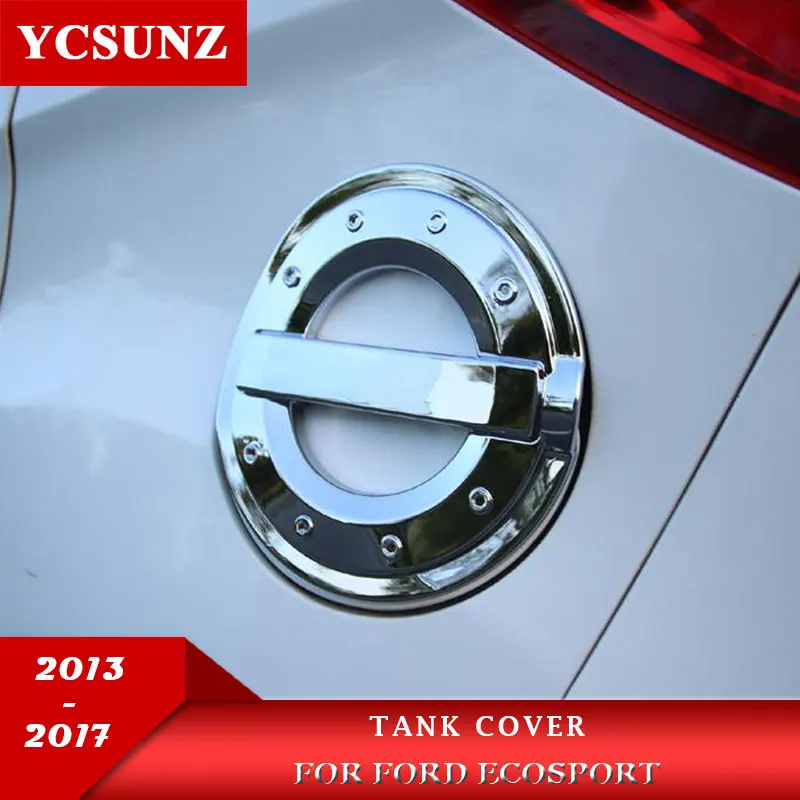 Автомобильные аксессуары хромированная крышка топливного бака для FORD ECOSPORT 2013 2014