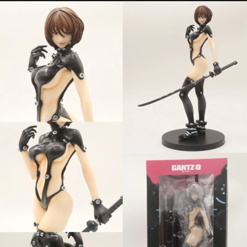 Аниме игрушка Killing City Gantz самурайский меч жена Гора Мисаки абрикос в коробке гаражный комплект модель 779