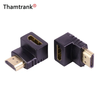

HDMI Male Female connector Cable Adaptor Converter Extender 90 Degree Angle