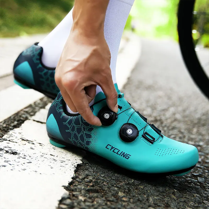 Road Cycling Shoes Men Outdoor Sport Bicycle Shoes Breathable Mtb Bike Flat Sneakers Mnountain Racing Cycling Sneakers Plus Size