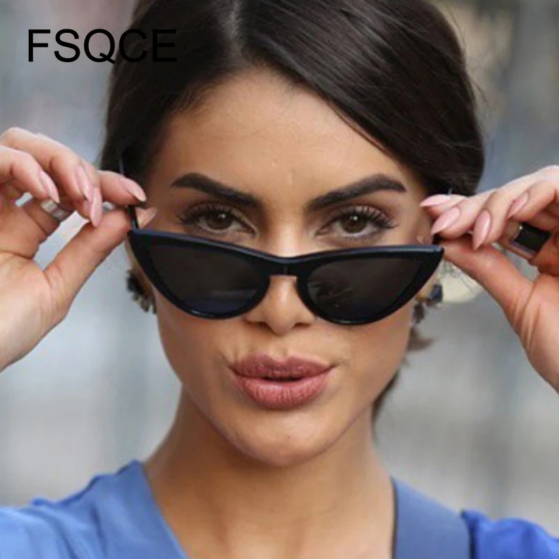 

Luxury Sunglasses Newest Sexy Cat Eye Sunglasses Women Sun Glasses Ladies Vintage CatEye Glasses Nicki Minaj New Arrival 2019