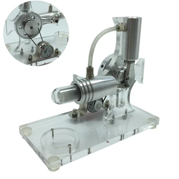 

L Type Stirling Engine Model Electric Generator Motor Physics Steam Power Toy DIY Model Toy Gift Craft Ornament