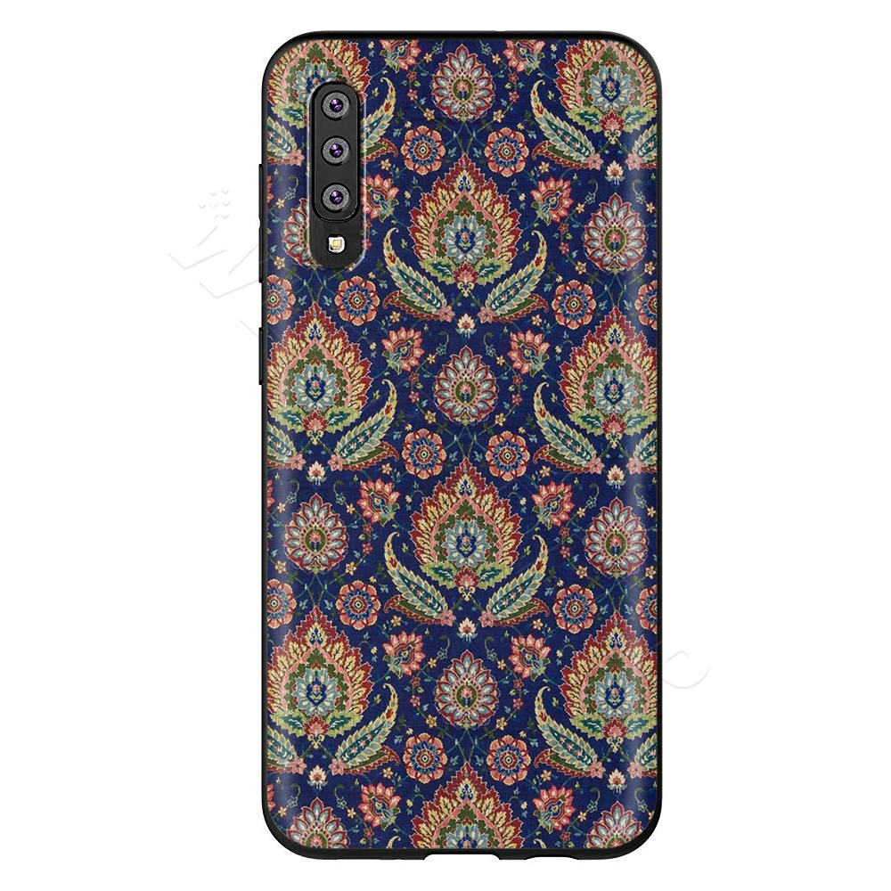 2 Webbedepp Мандала модный принт чехол для samsung Galaxy S7 S8 S9 S10 Edge Plus Note 10 8 9 A10 A20 A30 A40 A50 A60 A70 - Цвет: 2