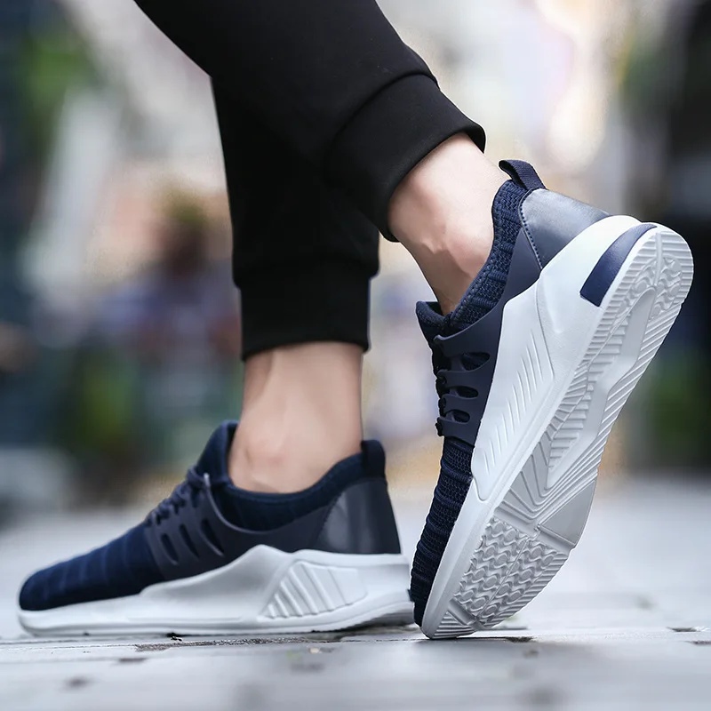 Fly Woven Running MEN'S shoes pu Bottom Light Running Shoes Summer Hot Selling 759