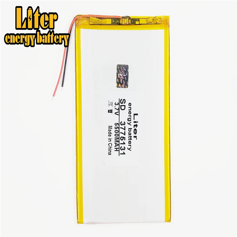 3775131 3 7 V 5500mah литий полимерный аккумулятор планшета для планшетных ПК PDA цифровые