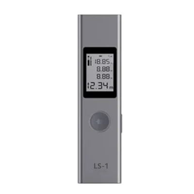 1PCS LS-1 Xiaomi youpin ATuMan DUKA LS-P LS-1 перезаряжаемый интеллектуальный цифровой лазерный дальномер для охоты Гольф Лазерный дальномер 40 м - Color: 1PCS LS-1