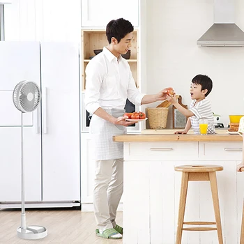 

Portable Usb Charging Fan Telescopic Folding Fans Home Desktop Landing Silent Fan Air Cooler Summer Desktop Floor Mute Table Fan