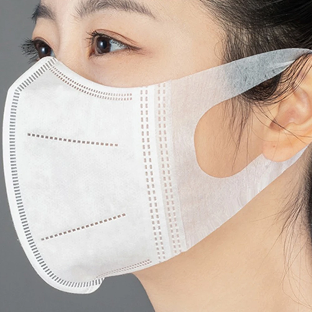 

12 hours delivery Spot 50PCS/Box Disposable Mask 3D 3-Ply Non-Woven Face Mask Respirator For Daily Protection Masks