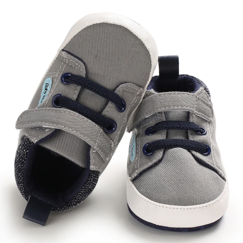 Мягкие пинетки для новорождённых, детские первые ходунки, новорожденных, противоскользящие, повседневная обувь для мальчиков, обувь для малышей-мальчиков, детская обувь