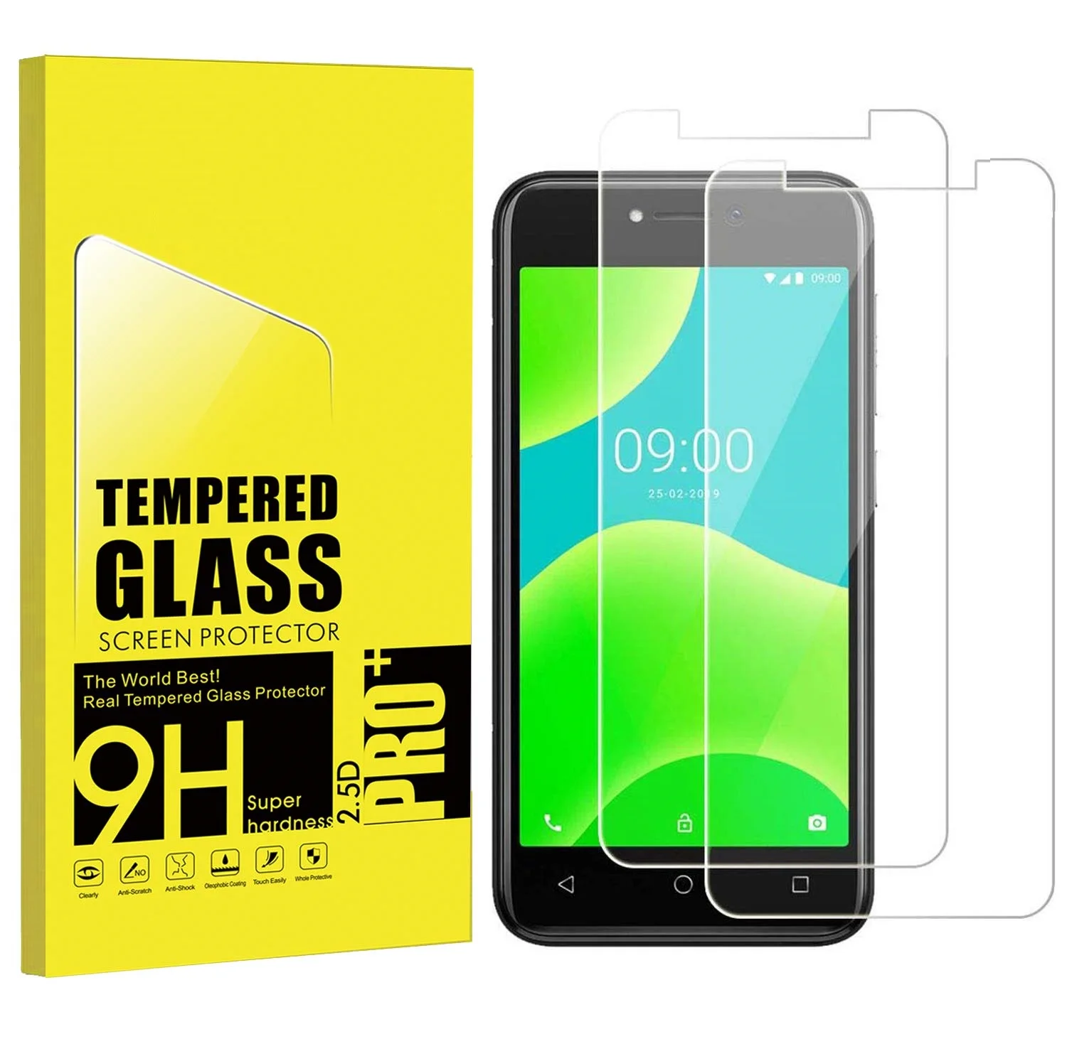 

For Wiko Sunny 4 Sunny4 Tempered Glass 9H 2.5D Premium Screen Protector Film For Wiko Y50 5.0"