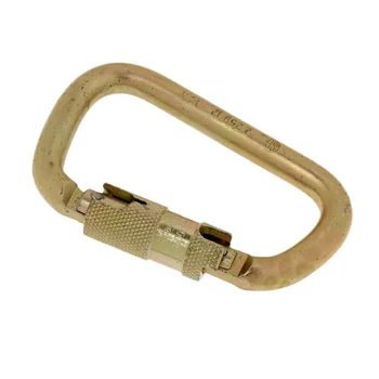 

45KN Carabiner Hook Auto Self Lock D Ring Climbing Equipment - CE Certified
