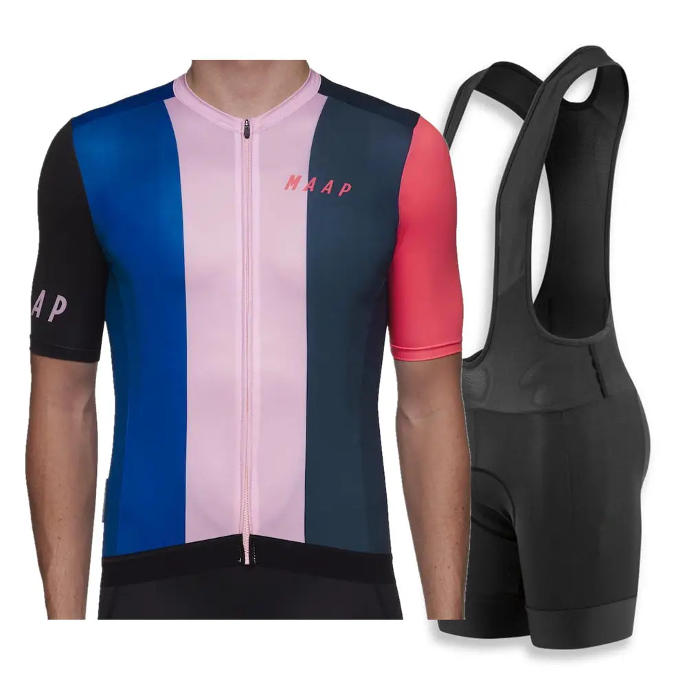 

pro team Race fit Cycling clothing short sets summer breathable Short Sleeve Cycling Jersey road bicycle clothes bike shirt men