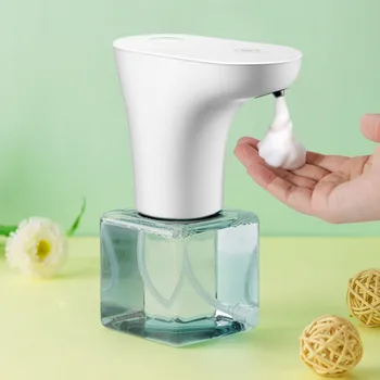 

250/450ml Touchless Foaming Bottles Shampoo Bottle Moisture Container Soap Dispensers Auto Hand Washer Induction Foaming Wash