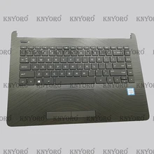Б/у и 95% для hp 14-BS 14-bs042TX 14-BW TPN-Q186 240G6 245G6 Ноутбук Упор для рук Touc hp ad клавиатура US 925309-001