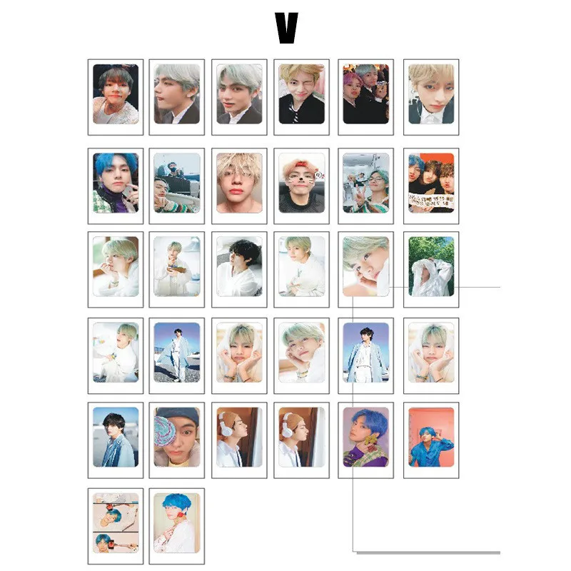 Kpop Bangtan Boys альбом карта душа Persona мальчик с LUV фото плакат в виде карты Фотокарта Lomo карта Любовь YOURSEFL говорящий JIMIN V
