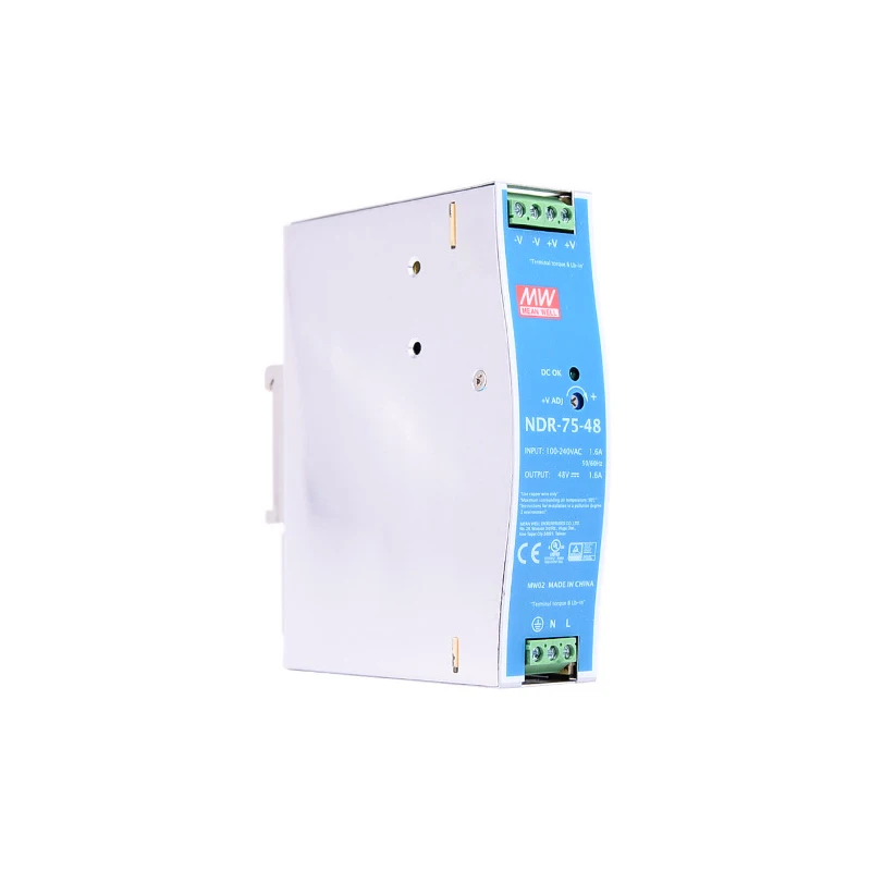 Original Mean Well NDR-75-48 meanwell DC 48V 1.6A 76.8W Single Output Industrial Power Supply | Обустройство дома