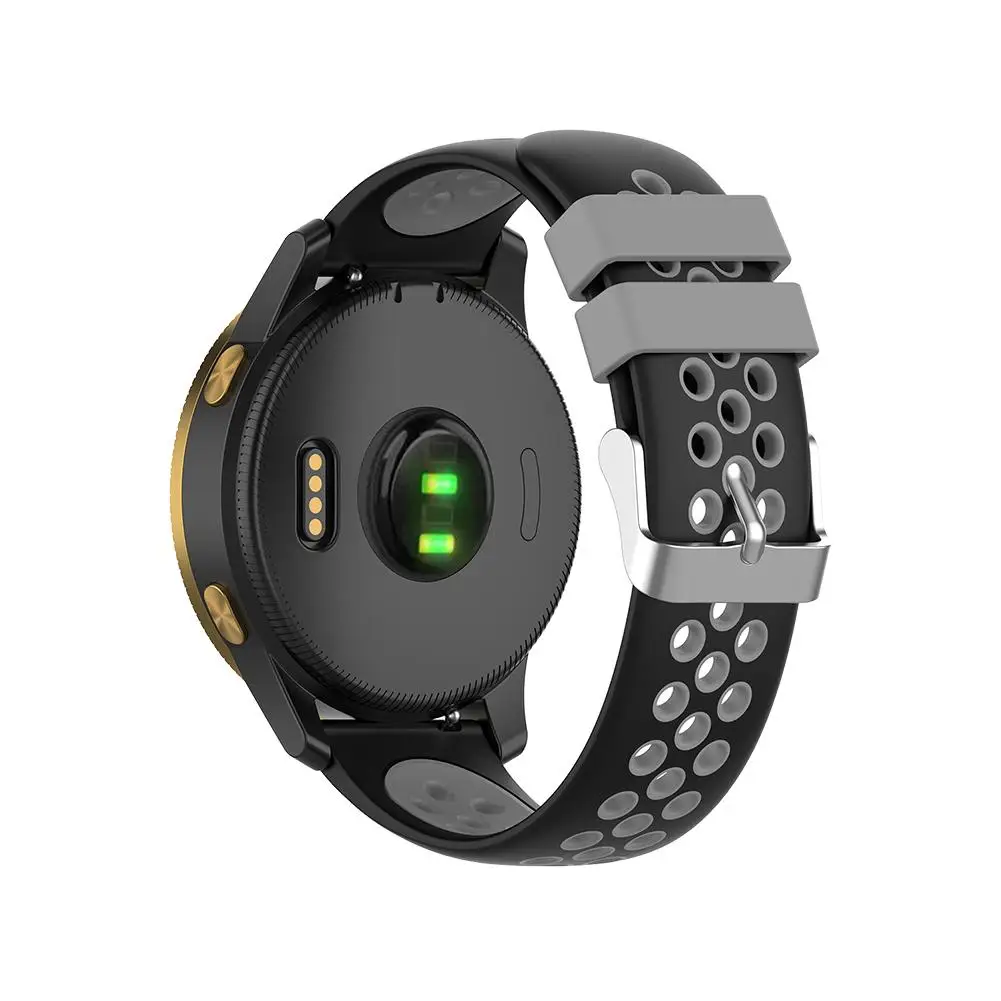 Сменный ремешок для Garmin Venu 20 мм мягкий дышащий силиконовый спортивный часов