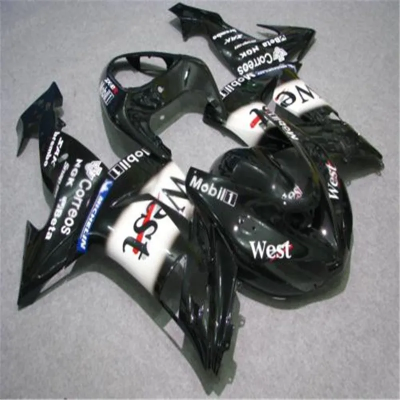 Motorcycle body work for Ninja WEST ZX10R 06 07 ZX-10R ZX10 2006 2007 free custom paint ABS Plastic fairing kit | Автомобили и