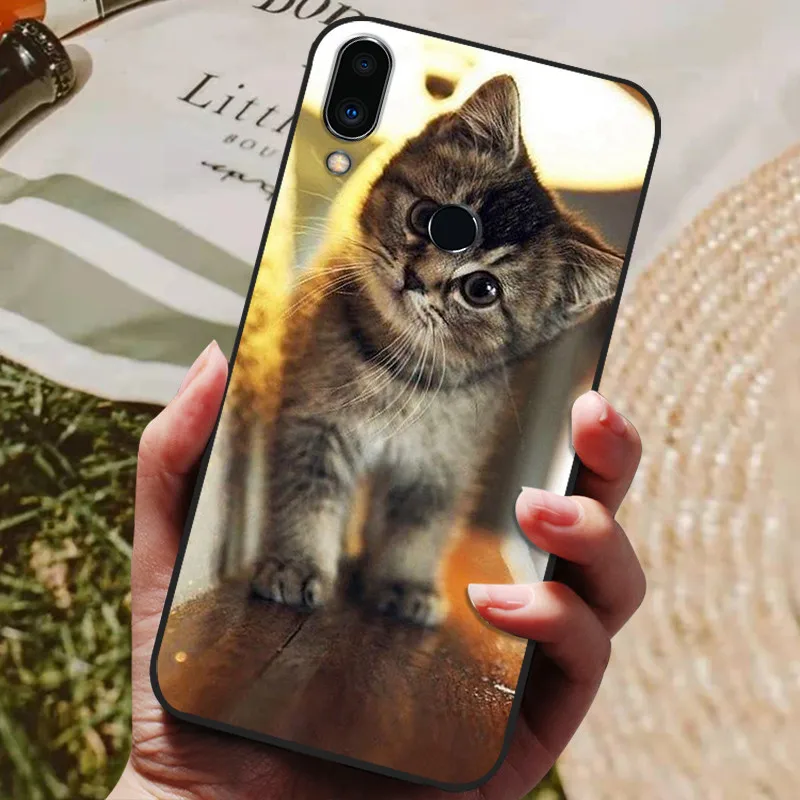 For Meizu Note 9 Case Wolf Cartoon Silicon Soft TPU Back Cover For Meizu Note 9 Phone Cases for Meizu Note9 Fundas Coque Capa 