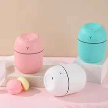

New USB Portable 220ML Colored Eggs Humidifier Small Car Humidifier Household Desktop Ultrasonic Spray Convenient Mini Atomizer
