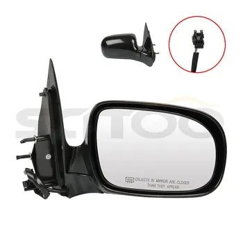 

Scitoo For 1997-07 CHEVROLET VENTURE/MONTANA RH Black Foldaway Power Heat Mirror Auto Replacement Exterior Car Parts