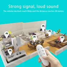 Перезаряжаемый ключ Finder беспроводной локатор ключ Finder с пультом дистанционного управления 1 передатчик и 6 приемников трекер для домашних животных поиск кошелька