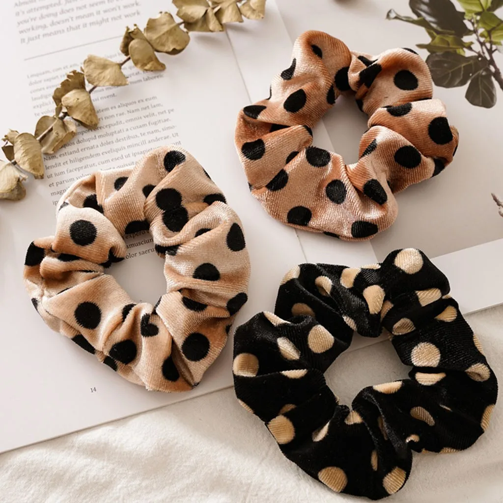 Girl Sweet Headbands New Animal Velvet Cloth Large Hair Ring Ladies Hair Elastic Head Hair Accessories Akcesoria Do Wlosow