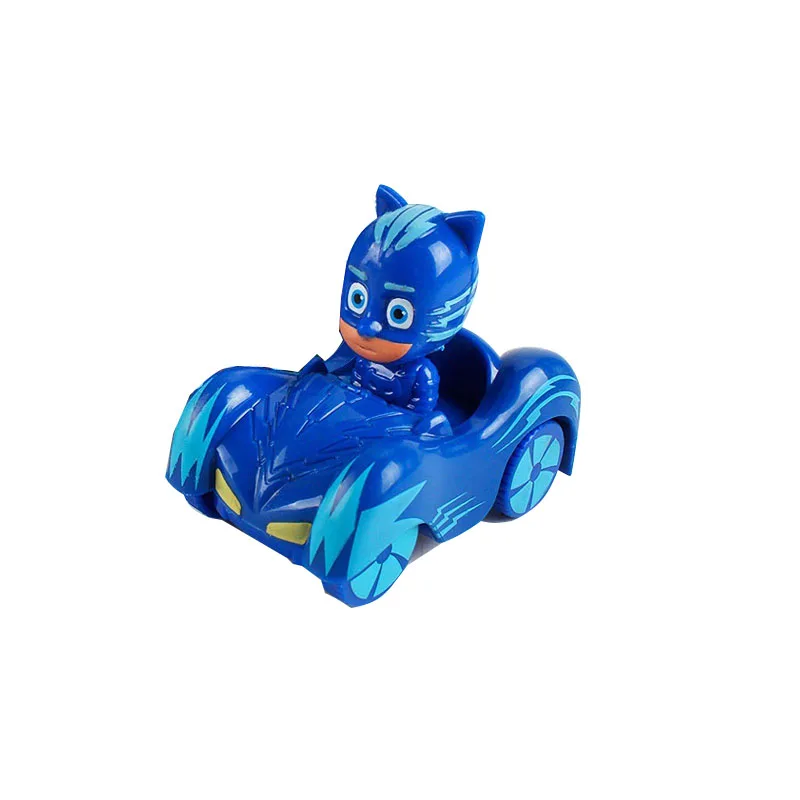 Pj Masks модель Фигурка Игрушка Действие три цвета автомобиль Catboy Owlette Gekko фигурки аниме игрушка подарок для детской вечеринки украшение 10C