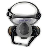 Full Face Gas Mask With Safety Glasse Spray Paint Chemical Pesticide Decoration Formaldehyde  Anti-Dust With Filter Respirator ► Photo 3/6