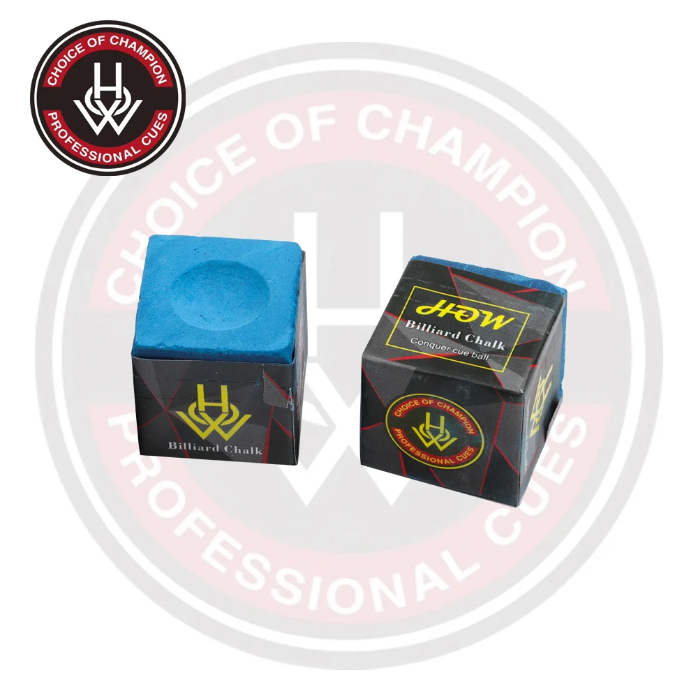 HOW Chalk Billiard Pool Cue Tailor-made Chalk Snooker Chalk Powder Pool Chalk 2 Pieces Per Box Professional Billiard Accessories
