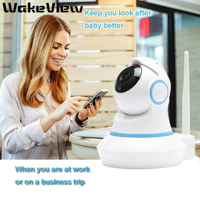 

WakeView 1080P Wireless IP Camera Pan/Tilt 2MP Dome Indoor Two Way Audio CCTV WiFi Camera Security Surveillance Baby Monitor