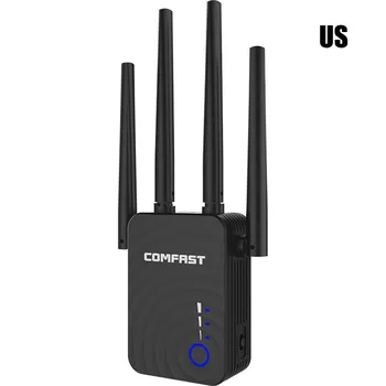 

High quality Network signal extender Comfast CF-WR754AC Useful 1200Mbps