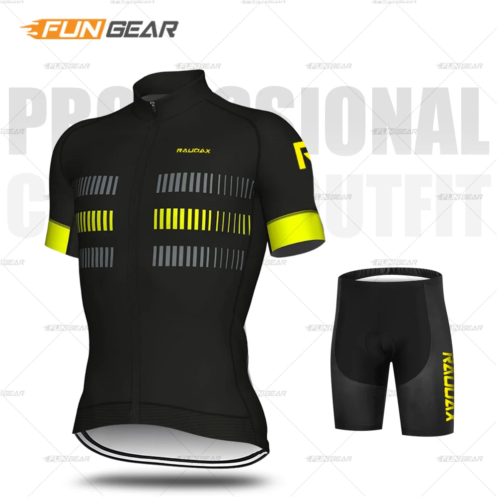 Normal Cycling Set ALEING одежда для велоспорта Pro Team Bike Jersey комплект велосипедной одежды Быстросохнущий гелевый комплект одежды Ropa Ciclismo Uniformes Maillot - Цвет: Normal Cycling Set