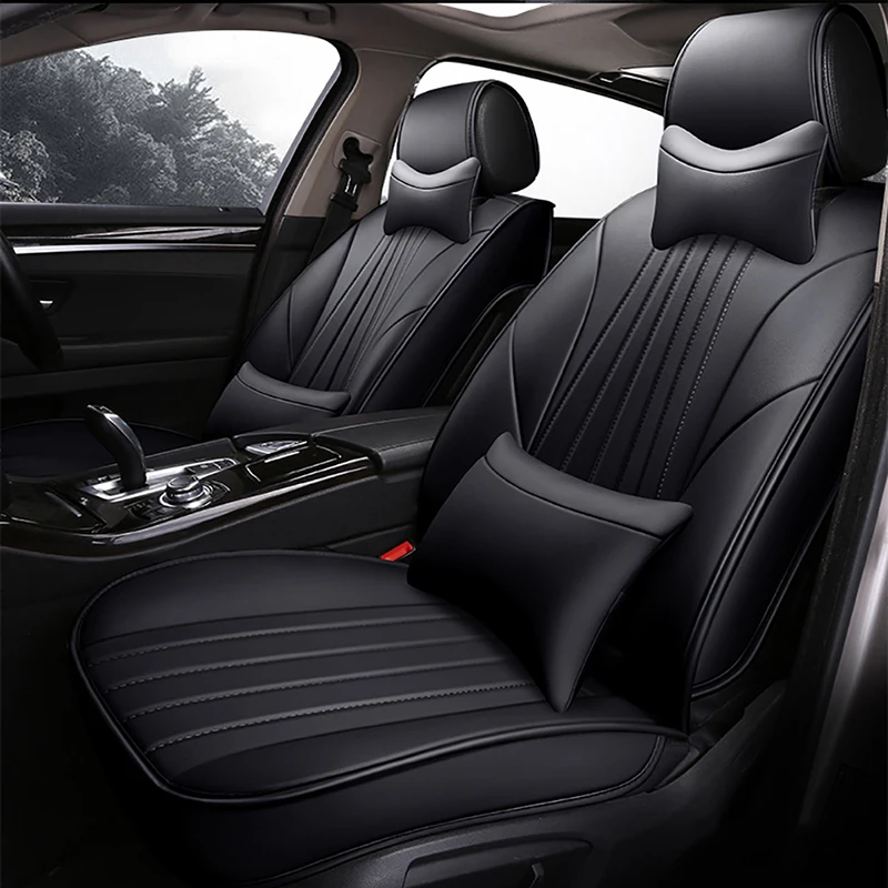 Кожаный чехол на автомобильное сиденье 3D для Land Rover Freelander Range Evoque Sport Discovery все