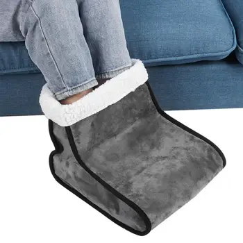 

Ship From US Warehouse Electric Foot Warmer Detachable Feet Heating Boot Heater Shoes Foot Brace US Plug