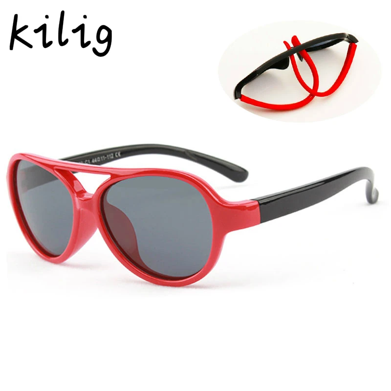 Occhiali Da Sole Bambini 0-3 Anni - Polarizzati UV, Cinturino Regolabile, Morbidi E Sicuri - Foto 8